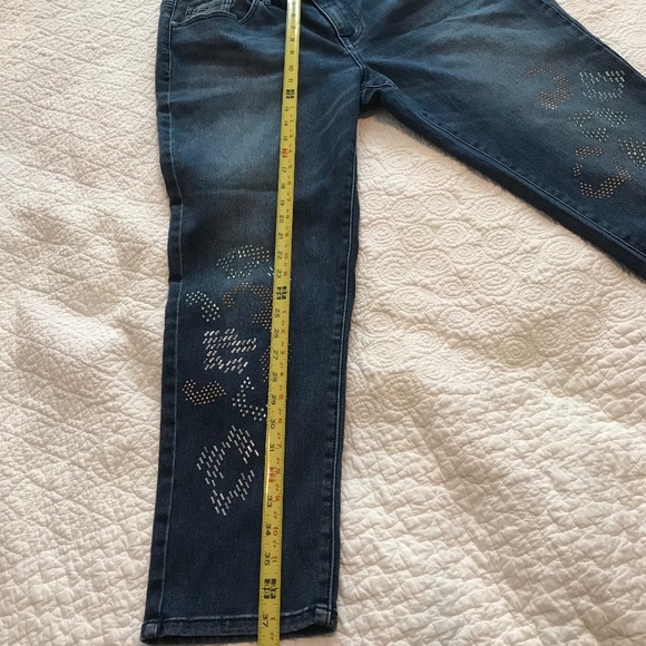 DG2 5-pocket jeans with silver, gold & copper bling —virtual stretch (16P) - Picture 12 of 16